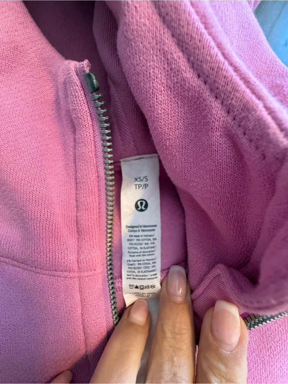 Lululemon OVERSIZED SCUBA & Softstream DAHLIA MAUVE SET 4/XS/S/7shoe